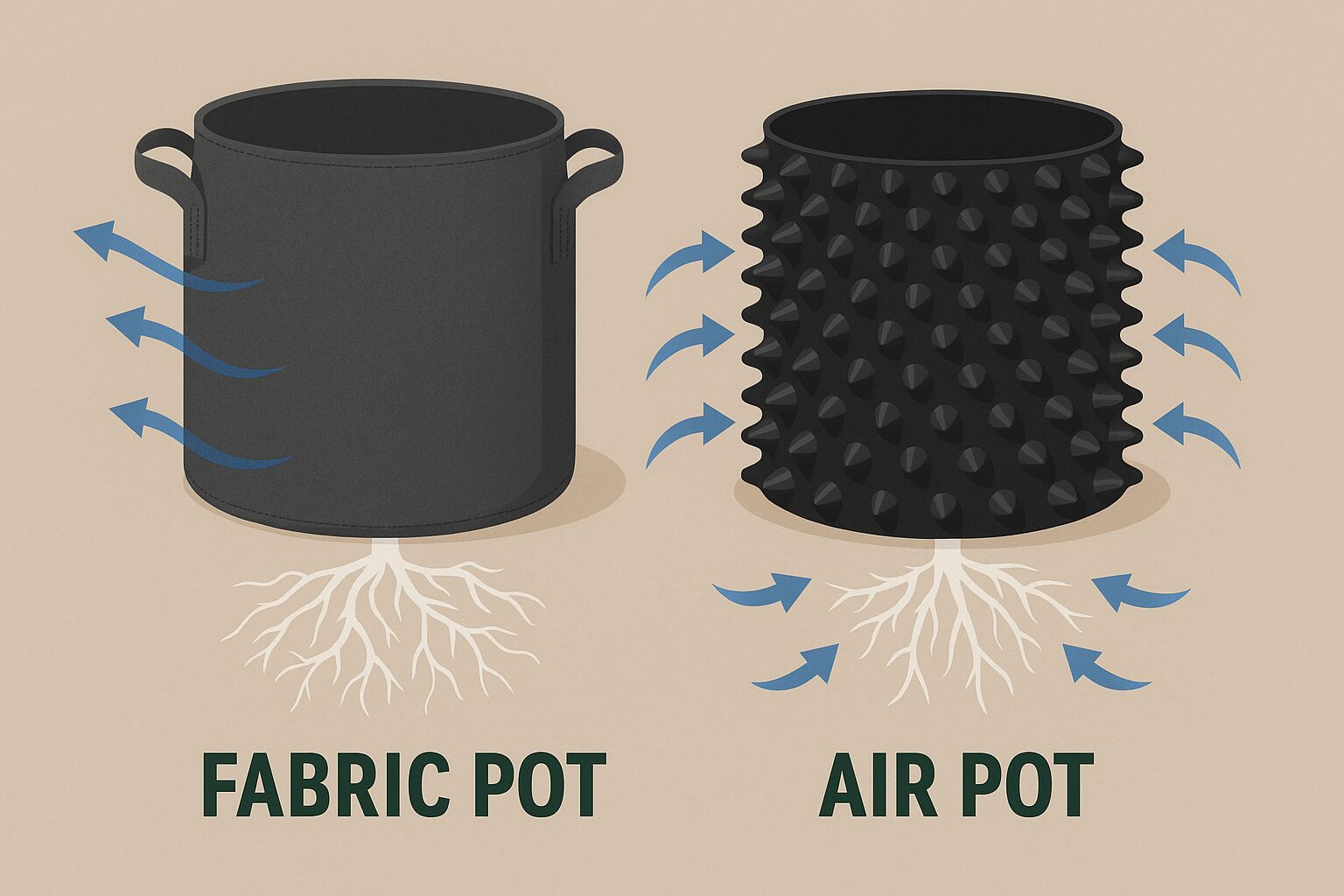 🪴 Fabric vs Air Pots: Which Is Better for Cannabis Growth?