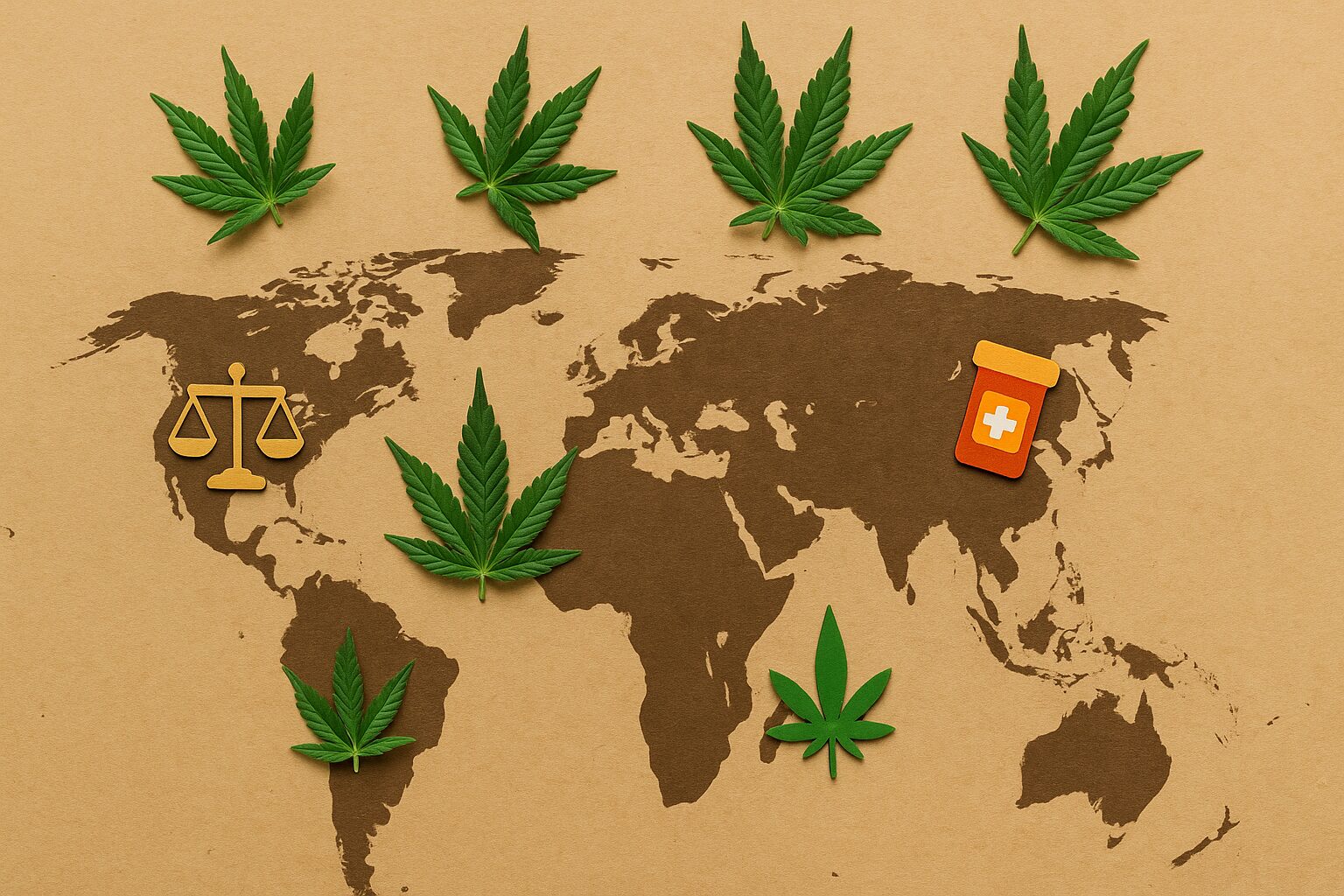 ⚖️ Cannabis Legality Worldwide