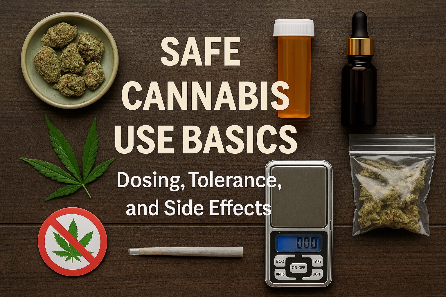 🧠 Safe Cannabis Use Basics: Dosing, Tolerance, and Side Effects