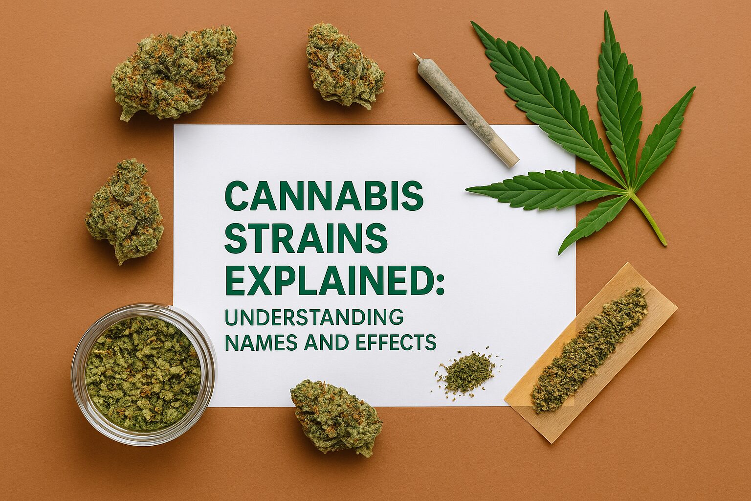 ๐ฟ Cannabis Strains Explained: Understanding Names and Effects