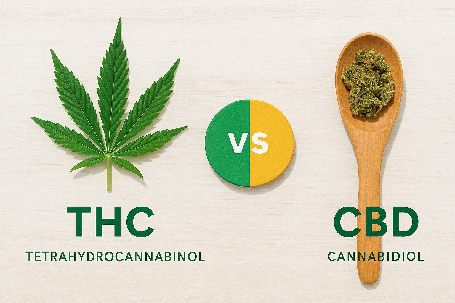 🔑 THC and CBD: What’s the Real Difference?